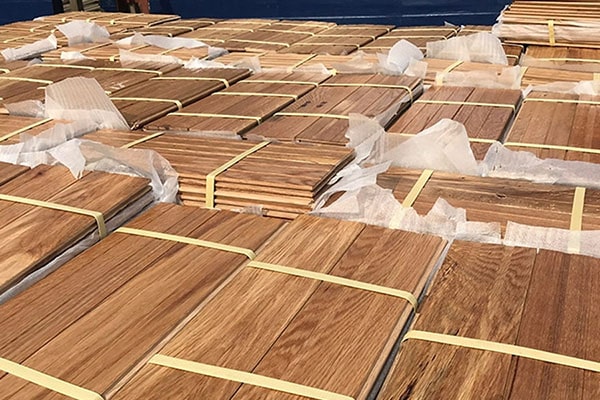 gỗ sồi dùng làm lát sàn